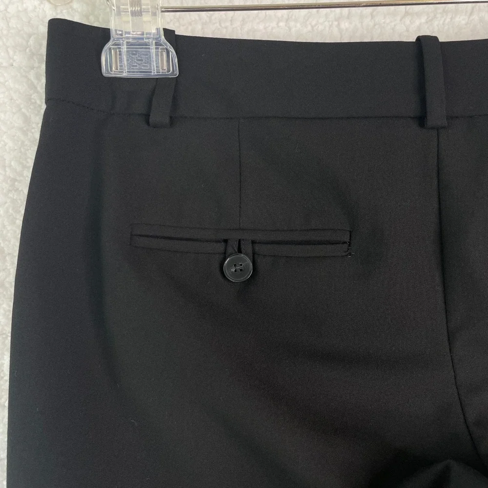 The Limited Black Collection Drew Fit Straight Leg Dress Pants Womens 2 Black - Picture 6 of 10